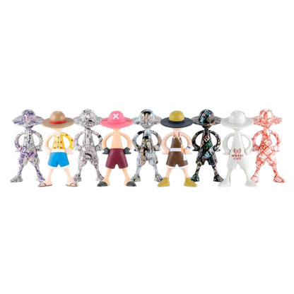 One Piece Luffy's Adventure Memories Figure Archive of Adventure Vol. 2 Box Qty 10 - Bandai Tamashii Nations Mini-figures