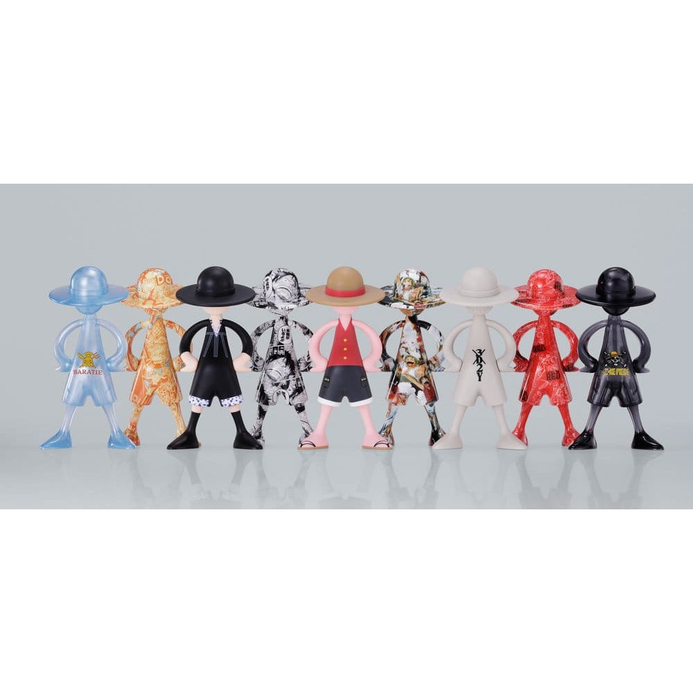 One Piece Luffy's Archive of Adventure Mini Figure Blind Box Assortment Box Qty 10 - Bandai Tamashii Nations Blind Boxes