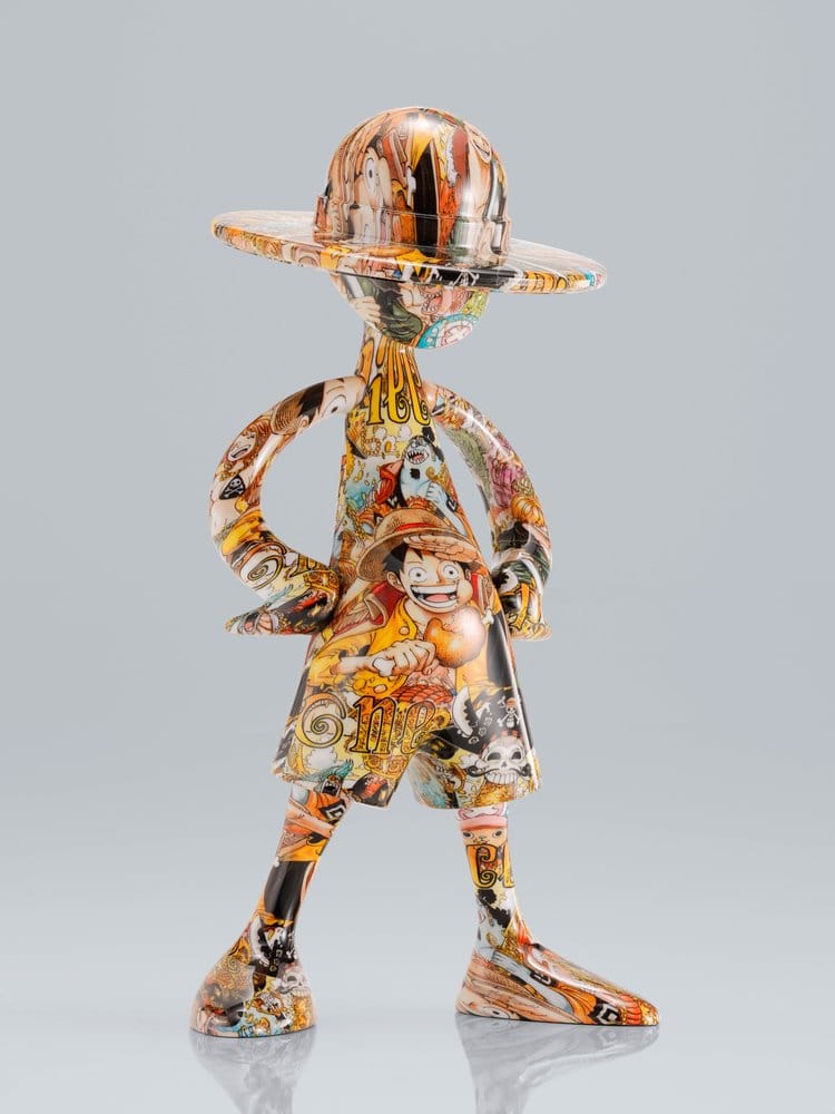 One Piece 1000 Logs Anniversary Luffy's ArtCanvas Figure 1/8 Luffy 22 cm - Bandai Tamashii Nations Mini Figures