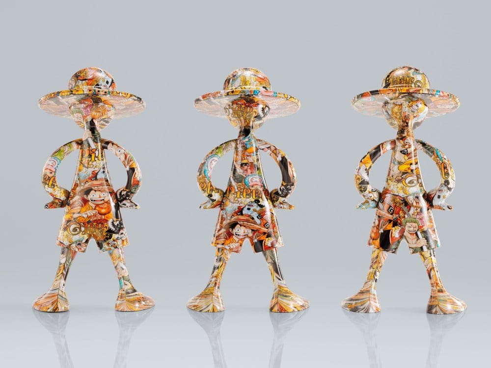 One Piece 1000 Logs Anniversary Luffy's ArtCanvas Figure 1/8 Luffy 22 cm - Bandai Tamashii Nations Mini Figures