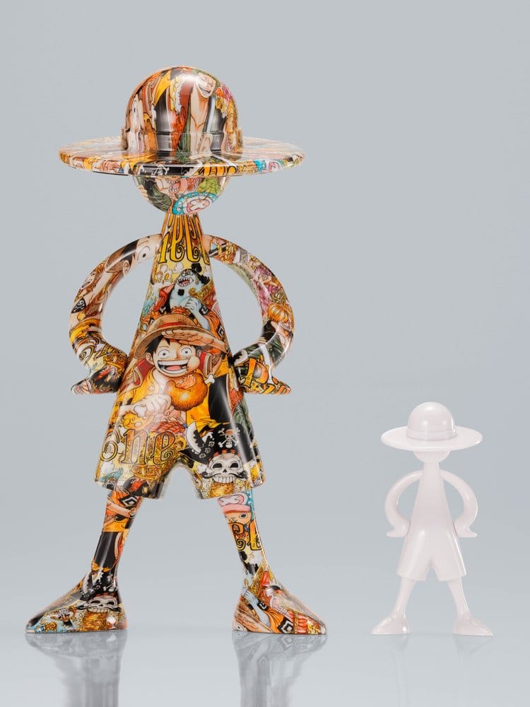 One Piece 1000 Logs Anniversary Luffy's ArtCanvas Figure 1/8 Luffy 22 cm - Bandai Tamashii Nations Mini Figures