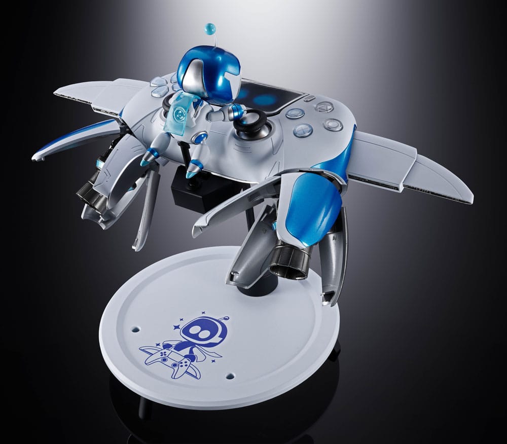 Astro Bot Chogokin Action Figure Astro Bot & Dual Speeder