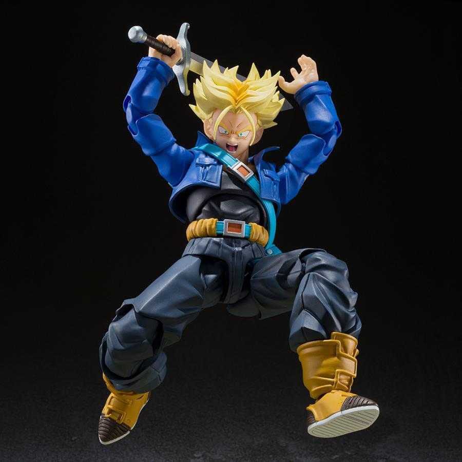 Dragon Ball Z S.H. Figuarts Action Figure Super Saiyan Trunks The Boy from the Future (Reissue) 14 cm