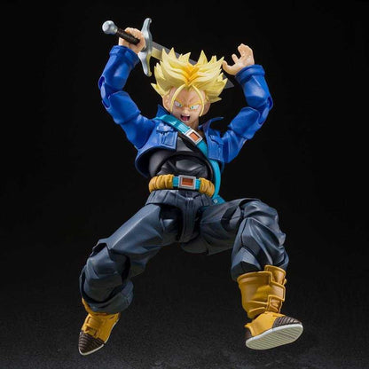 Dragon Ball Z S.H. Figuarts Action Figure Super Saiyan Trunks The Boy from the Future (Reissue) 14 cm