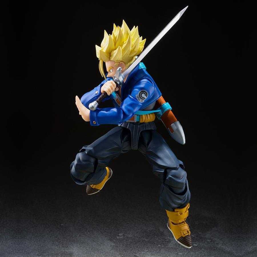 Dragon Ball Z S.H. Figuarts Action Figure Super Saiyan Trunks The Boy from the Future (Reissue) 14 cm