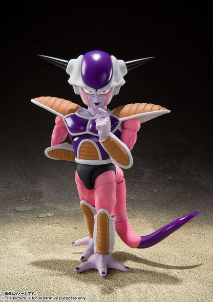 Dragon Ball Z S.H. Figuarts Action Figure Frieza (First Form) & Frieza Pod Reissue 11 cm