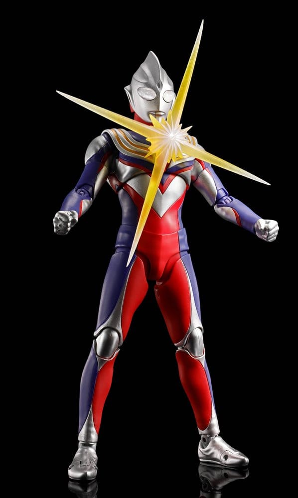 Ultraman Series S.H.Figuarts Shinkocchou Seihou Action Figure Ultraman Tiga Multi Type 30th Anniversary Edition 15 cm - Bandai Tamashii Nations Action Figures