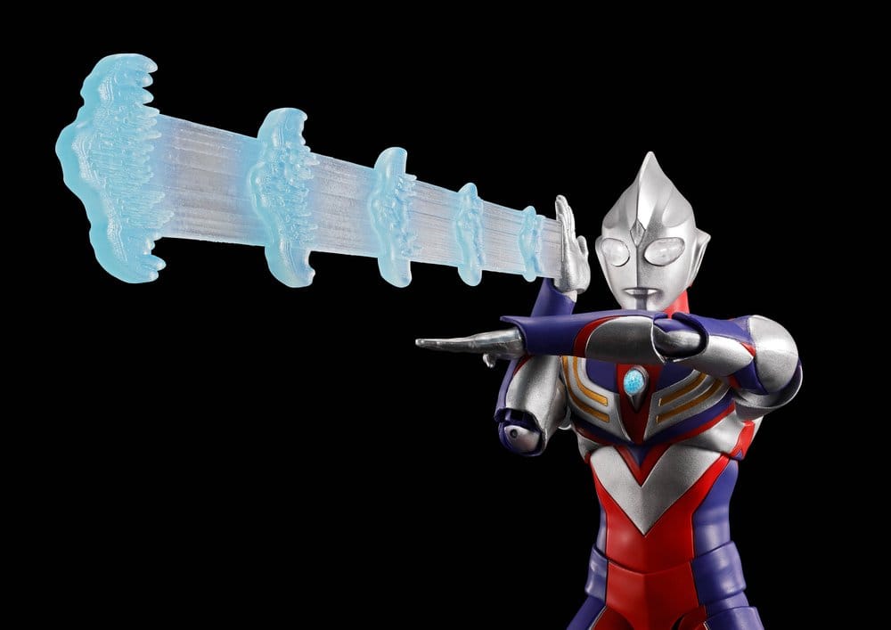 Ultraman Series S.H.Figuarts Shinkocchou Seihou Action Figure Ultraman Tiga Multi Type 30th Anniversary Edition 15 cm - Bandai Tamashii Nations Action Figures