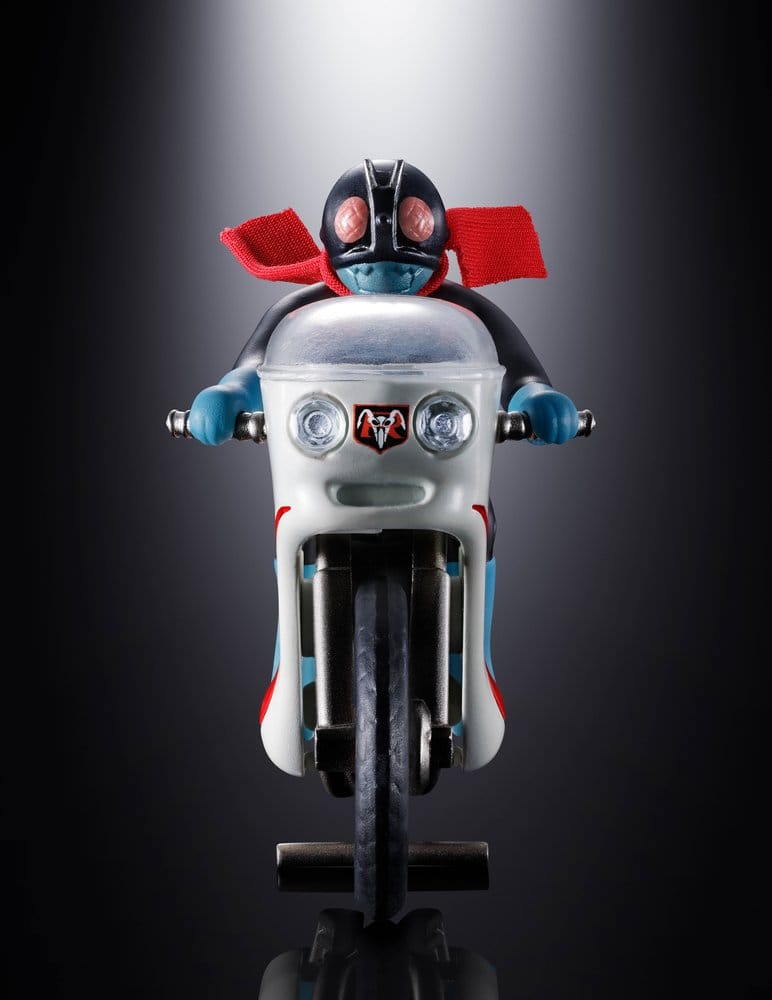 Kamen Rider Chogokin Diecast Action Figure Cyclone (Masked Rider 1) - Bandai Tamashii Nations Action Figures