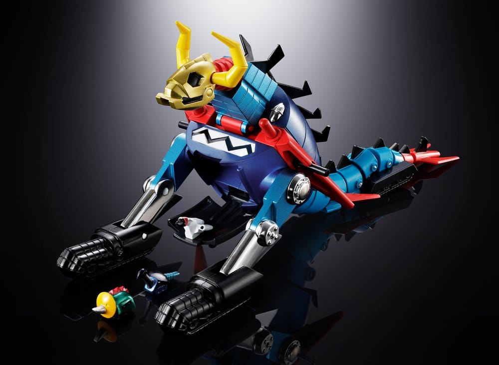 Dino Mech Gaiking Chogokin Action Figure Daikumaryu & Gaiking 20 cm - Bandai Tamashii Nations Action Figures