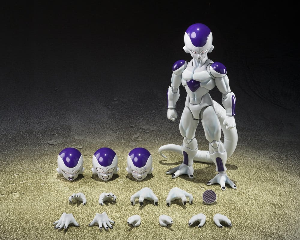 Dragon Ball Z S.H.Figuarts Action Figure Frieza Fourth Form <The Universe's Bottomless Power> 12 cm - Bandai Tamashii Nations Action Figures