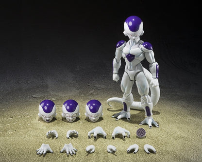 Dragon Ball Z S.H.Figuarts Action Figure Frieza Fourth Form <The Universe's Bottomless Power> 12 cm - Bandai Tamashii Nations Action Figures