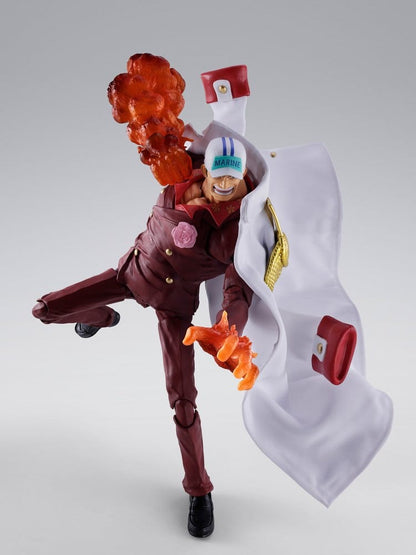 One Piece S.H.Figuarts Action Figure Sakazuki (Akainu) -Marineford- - Bandai Tamashii Nations Action Figures