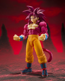 Dragon Ball S.H. Figuarts Action Figure Super Saiyan 4 Son Goku -Daima- 15 cm - Bandai Tamashii Nations Action Figures