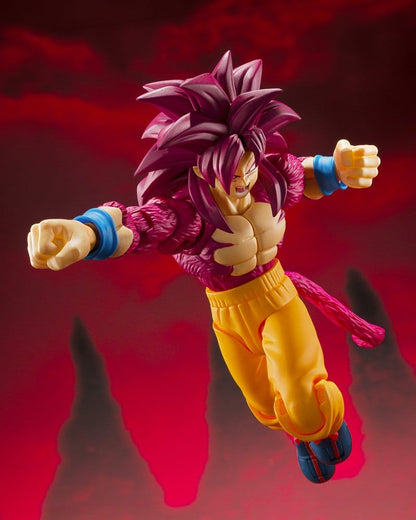 Dragon Ball S.H. Figuarts Action Figure Super Saiyan 4 Son Goku -Daima- 15 cm - Bandai Tamashii Nations Action Figures