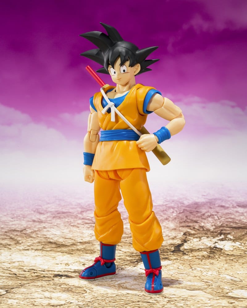 Dragon Ball S.H. Figuarts Action Figure Super Saiyan 4 Son Goku -Daima- 15 cm - Bandai Tamashii Nations Action Figures