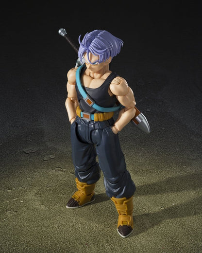Dragon Ball Z S.H.Figuarts Action Figure Trunks <Z-Fighters> Group Base Ver.B Limited Edition - Bandai Tamashii Nations Action Figures