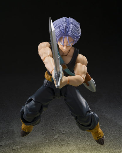 Dragon Ball Z S.H.Figuarts Action Figure Trunks <Z-Fighters> Group Base Ver.B Limited Edition - Bandai Tamashii Nations Action Figures