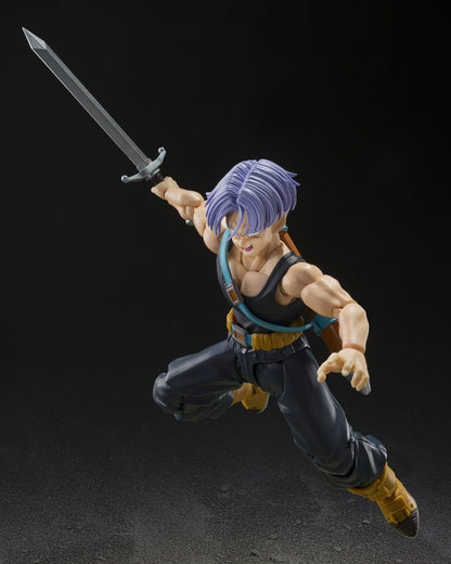 Dragon Ball Z S.H.Figuarts Action Figure Trunks <Z-Fighters> Group Base Ver.B Limited Edition - Bandai Tamashii Nations Action Figures