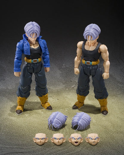 Dragon Ball Z S.H.Figuarts Action Figure Trunks <Z-Fighters> Group Base Ver.B Limited Edition - Bandai Tamashii Nations Action Figures