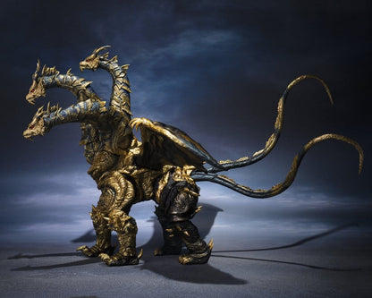Godzilla S.H.MonsterArts Action Figure Kaizer Ghidorah - Bandai Tamashii Nations Action Figures