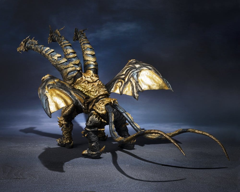 Godzilla S.H.MonsterArts Action Figure Kaizer Ghidorah - Bandai Tamashii Nations Action Figures