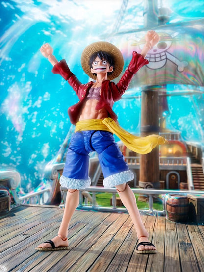 One Piece S.H.Figuarts Action Figure Monkey D. Luffy -Two Years Later- - Bandai Tamashii Nations Action Figures