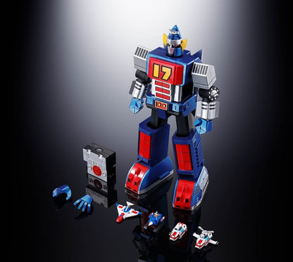 Daitetsujin 17 Soul of Chogokin Diecast Action Figure GX-101S Daitetsujin 17 & 18 Graviton Box 18 cm