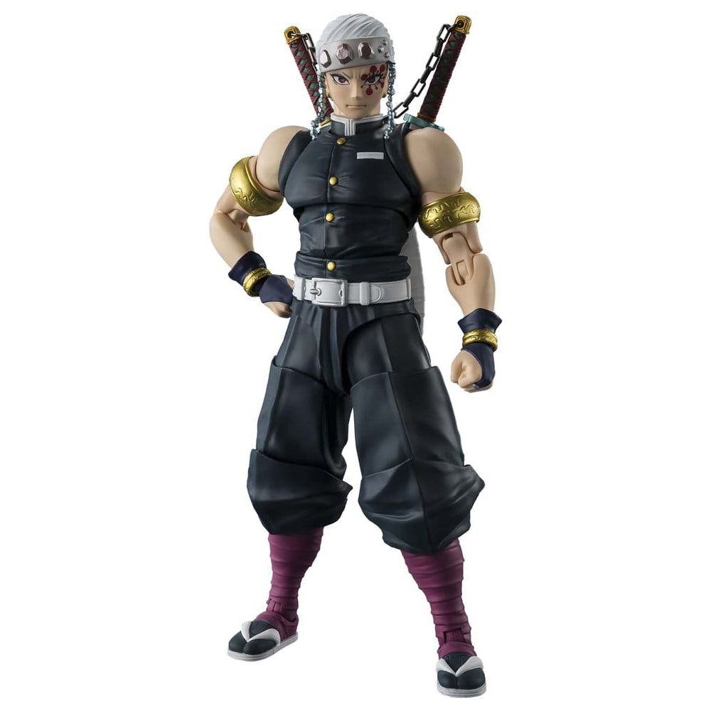 Demon Slayer: Kimetsu no Yaiba S.H.Figuarts Action Figure Uzui Tengen - Bandai Tamashii Nations Action Figures