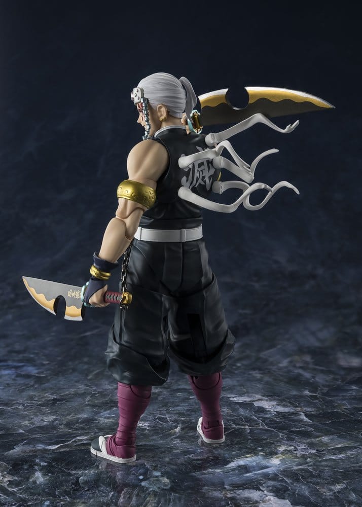 Demon Slayer: Kimetsu no Yaiba S.H.Figuarts Action Figure Uzui Tengen - Bandai Tamashii Nations Action Figures
