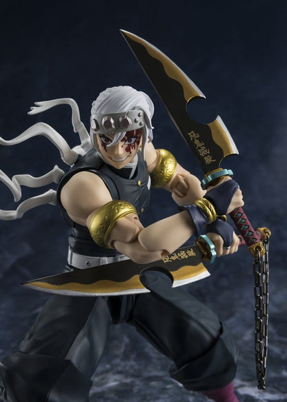 Demon Slayer: Kimetsu no Yaiba S.H.Figuarts Action Figure Uzui Tengen - Bandai Tamashii Nations Action Figures