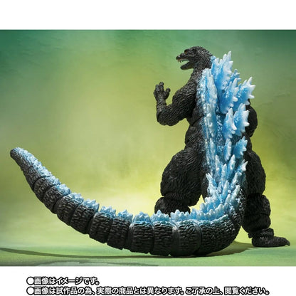 Godzilla S.H.MonsterArts Action Figure Godzilla (Godzilla vs. Mechagodzilla II Poster Coloring Ver.) -Movie Graphic Plus- - Bandai Tamashii Nations Action Figures