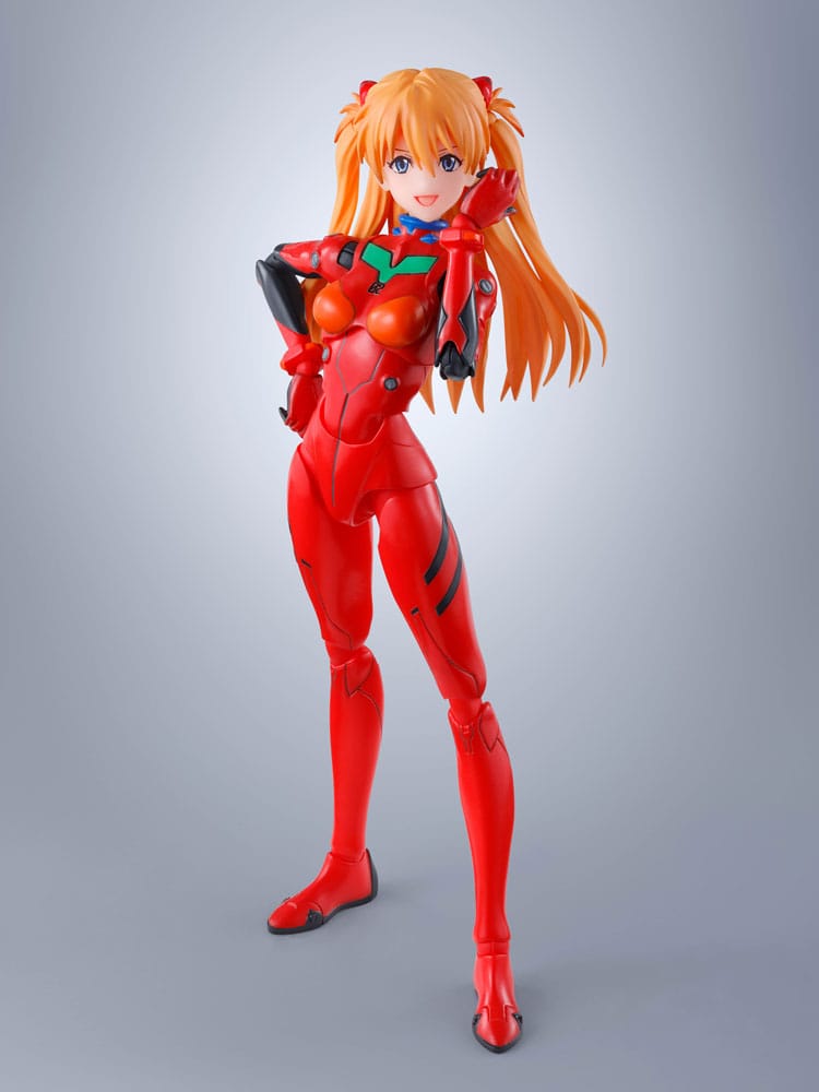 Evangelion S.H.Figuarts Action Figure Asuka Shikinami Langley 14 cm - Bandai Tamashii Nations Action Figures