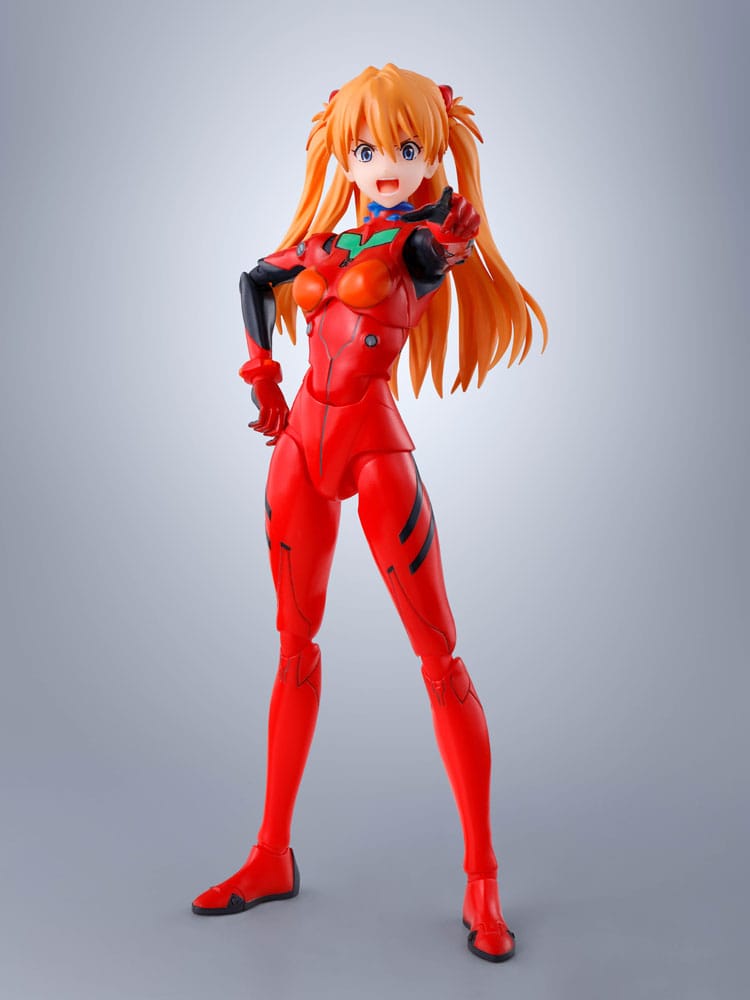 Evangelion S.H.Figuarts Action Figure Asuka Shikinami Langley 14 cm - Bandai Tamashii Nations Action Figures