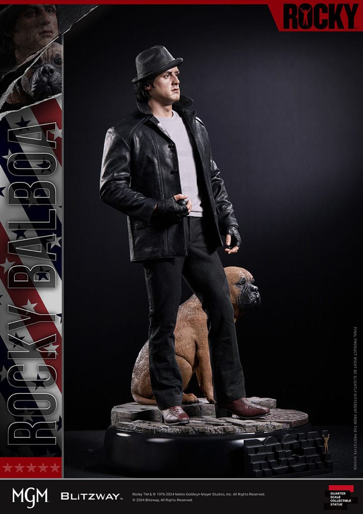 Rocky Superb Scale Statue 1/4 Rocky 1976 54 cm - Blitzway Statue