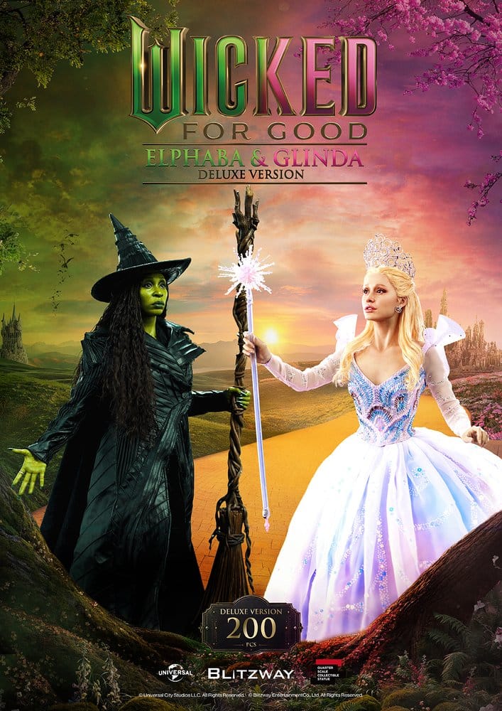 Wicked 2: For Good Superb Scale Statue 1/4 Elphaba & Glinda (DX Ver.)