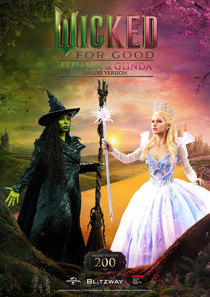 Wicked 2: For Good Superb Scale Statue 1/4 Elphaba & Glinda (DX Ver.)