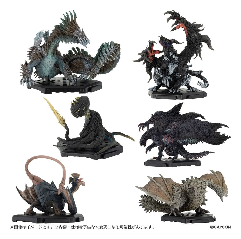 Monster Hunter Capcom Figure Builder Collectible Figures Standard Model Plus Vol. 30 Assortment Box Qty 6 - Capcom Blind Boxes, Mini Figures & Capsule Toys