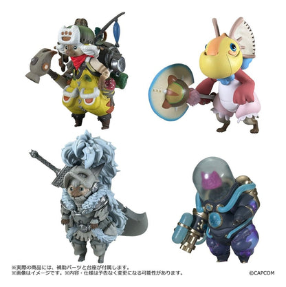 Monster Hunter Standard Model Plus Mini Figure Palico Collection Vol. 1 Blind Box Assortment Box Qty 4 - Capcom Mini Figures