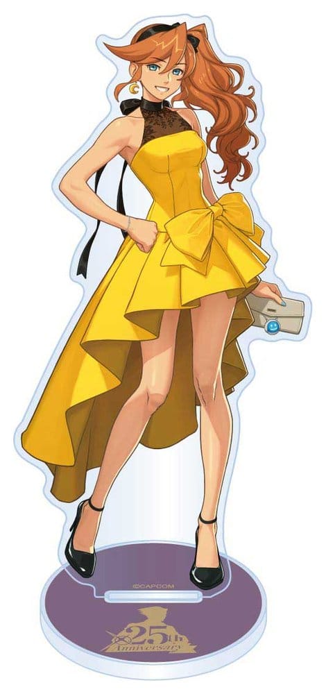 Ace Attorney 25th Anniversary Acrylic Stand Athena Cykes Main Visual