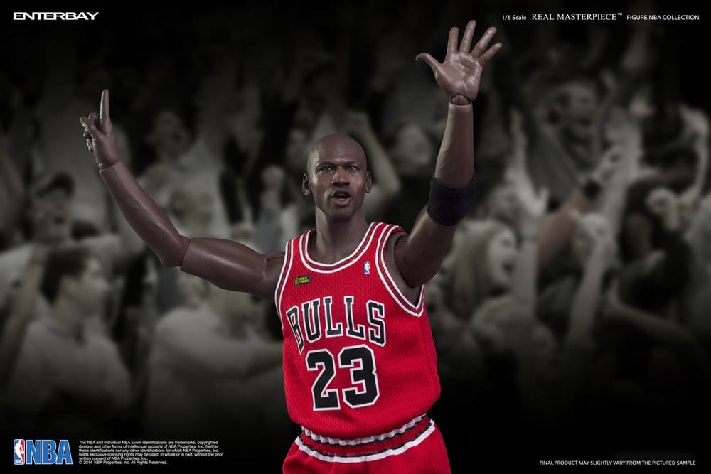 NBA Collection Real Masterpiece Actionfigur 1/6 Michael Jordan Series 2 (Road Jersey Edition) 33 cm - Enterbay Action Figures