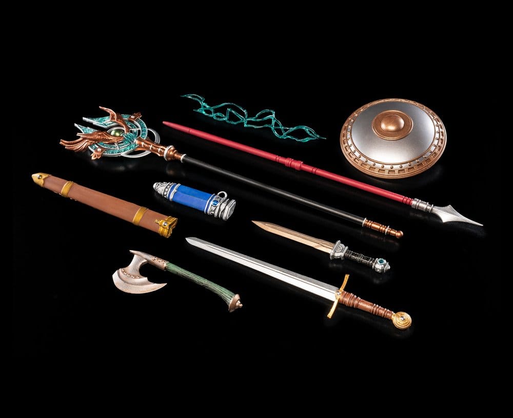 Mythic Legions Action Figure Accessory Heroic Weapons Pack - Four Horsemen Toy Design Action Figures: Accessories