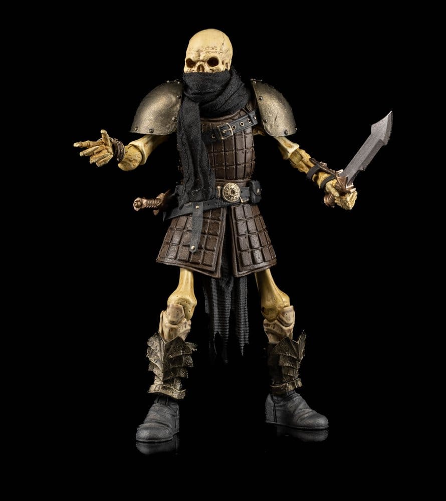 Mythic Legions: Rix the Skeleton Thief: Action Figure - Four Horsemen Toy Design Action Figures