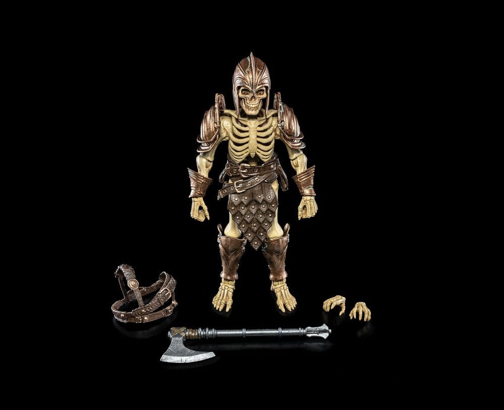 Mythic Legions: Skeleton Fighter (Enemy Figure): Action Figure - Four Horsemen Toy Design Action Figures