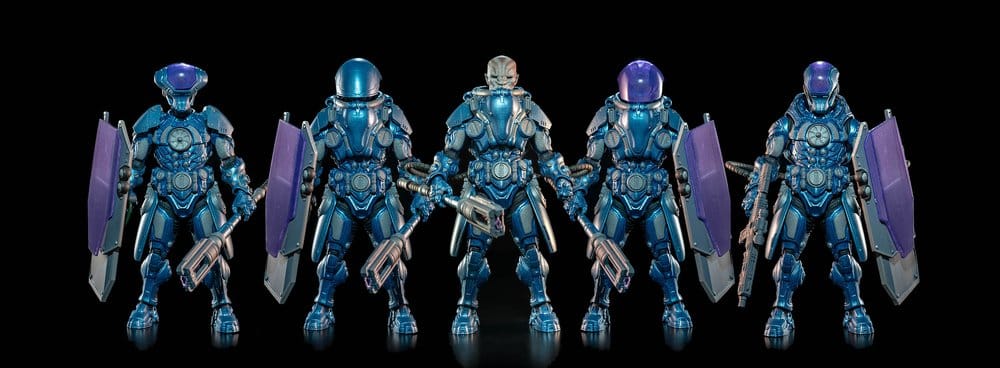 Cosmic Legions Actionfigur T.U.5.C.C. Slygor/Gravekeeper Deluxe - Four Horsemen Toy Design Action Figures