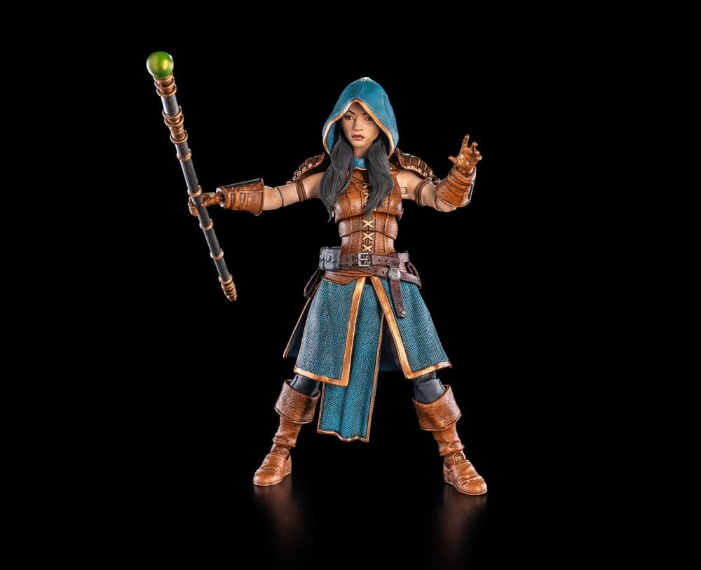 Mythic Legions: Human Wizard (Base Figure): Action Figure - Four Horsemen Toy Design Action Figures