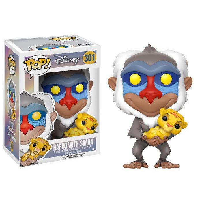 The Lion King POP! Disney Vinyl Figure Rafiki & Simba - Funko Pop! Figures