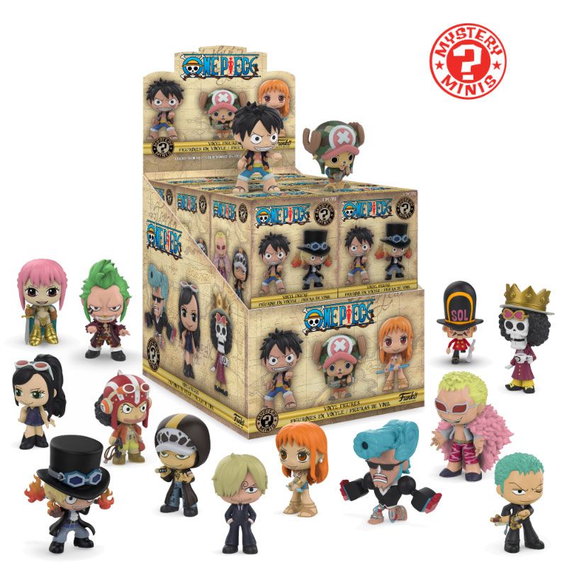One Piece Mystery Mini Figures 5 cm Display Box Qty 12 - Funko Mini Figures, Blind Boxes