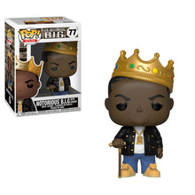 Notorious B.I.G. POP! Rocks Vinyl Figure Notorious B.I.G. with Crown - Funko POP! Figures