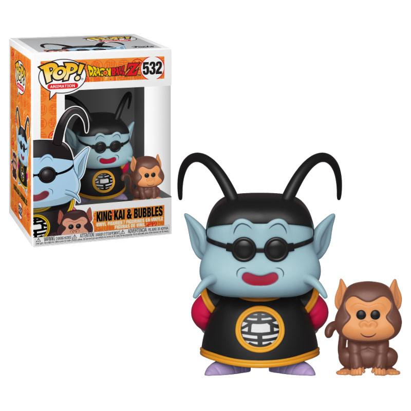 Dragon Ball Z POP! Animation Vinyl Figure King Kai & Bubbles - Funko Pop! Figures